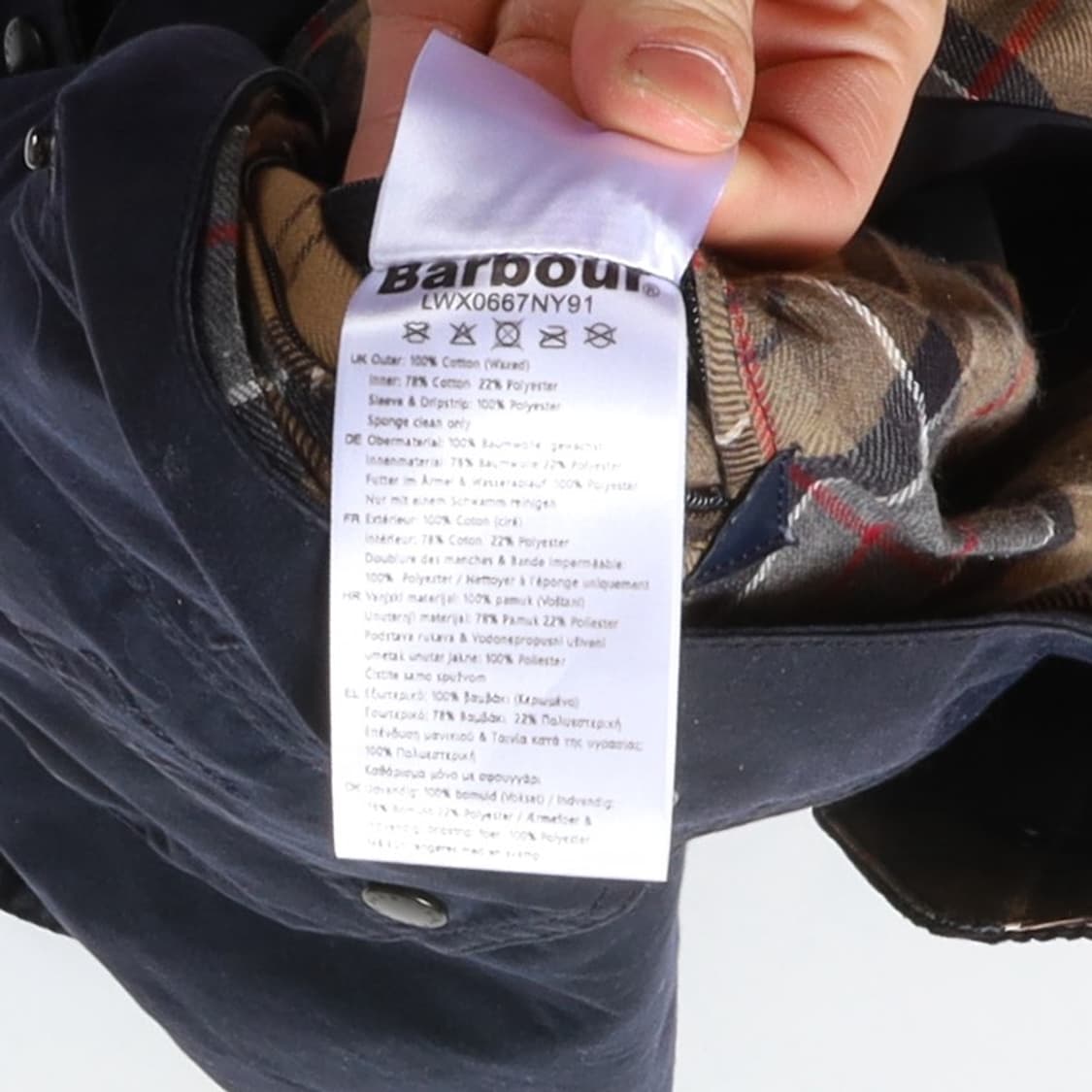바버 Barbour Bedale Wax Jacket

 상품이미지8