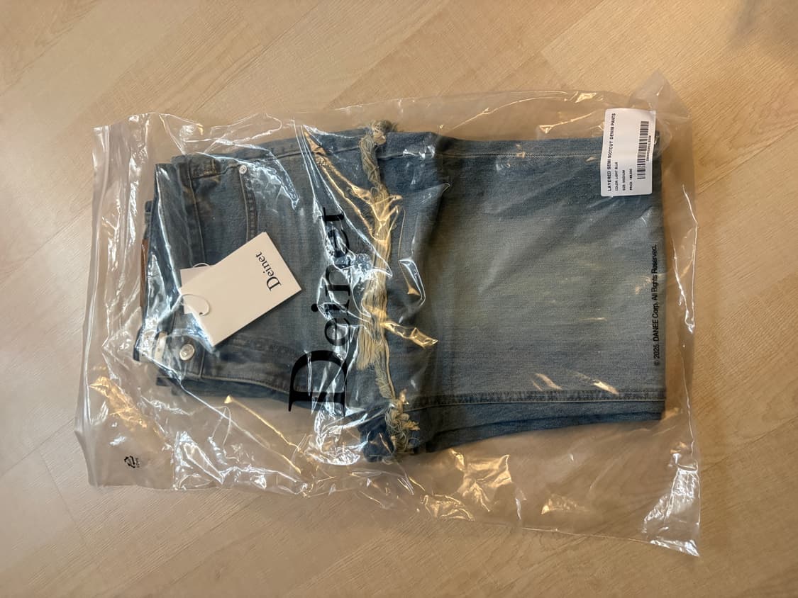 다이닛 레이어드 데님 M 새상품 상품이미지4