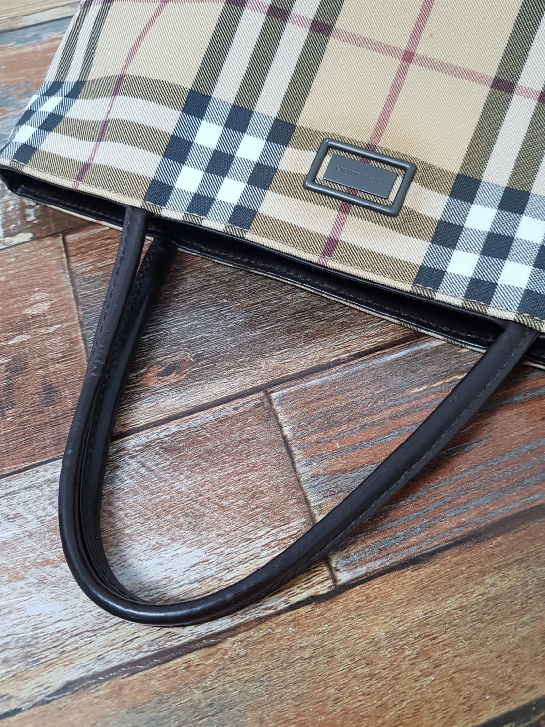 [정품] 버버리 노바체크 토트백 상품이미지5