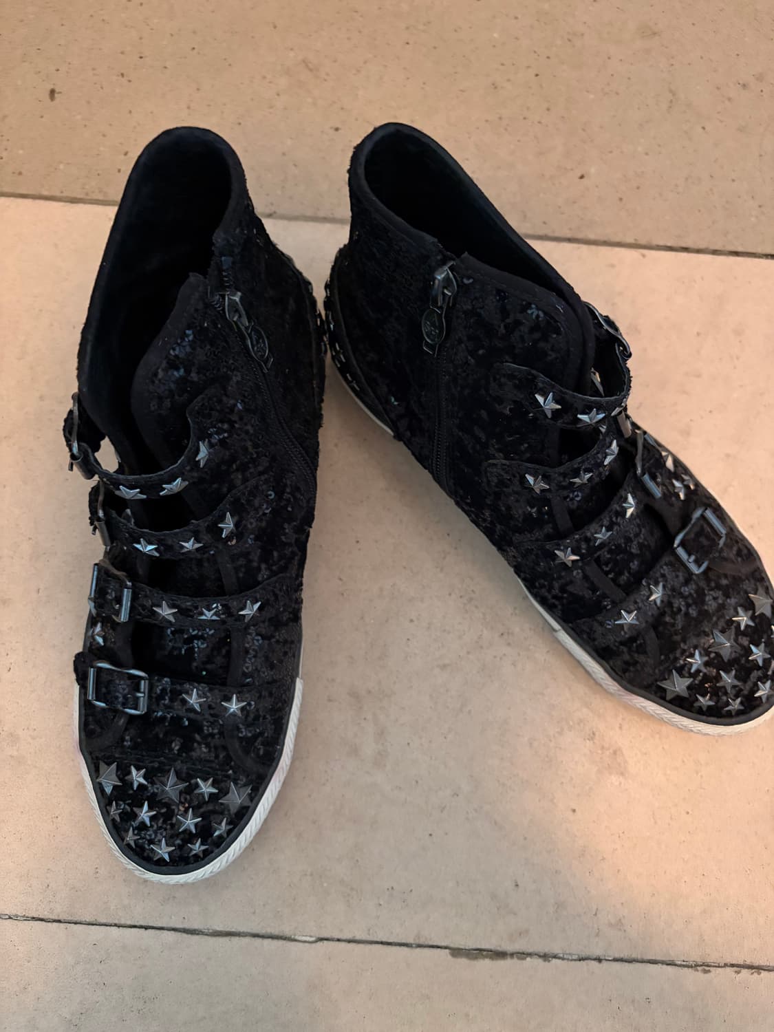 아쉬 스터드 벨크로 하이탑 상품이미지2