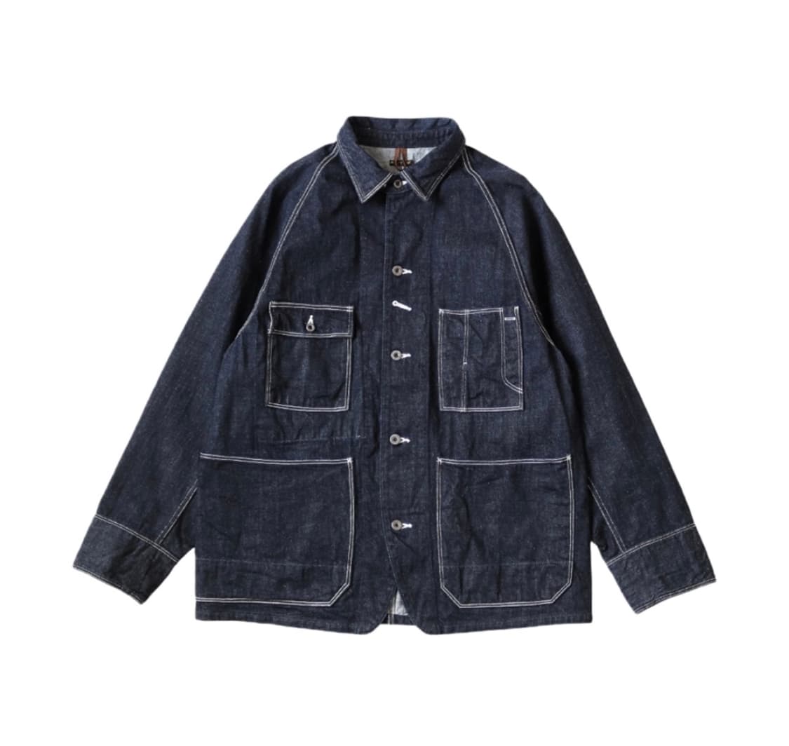 [4]캐피탈 12온즈 데님 캑터스 커버롤 인디고 상품이미지1