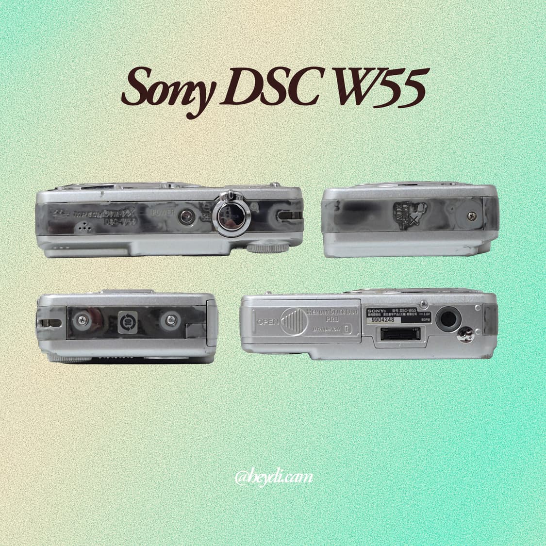 Sony Cybershot DSC-W55 (소니 사이버샷 W55) 상품이미지3