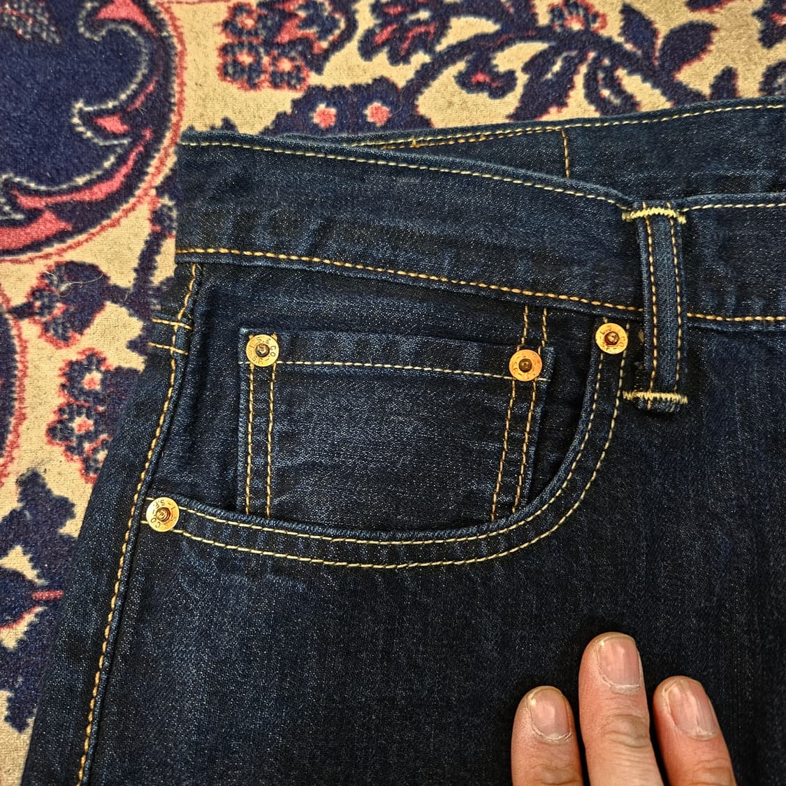 리바이스(Levis) No.501CT 베이직 워시드 데님팬츠 상품이미지6