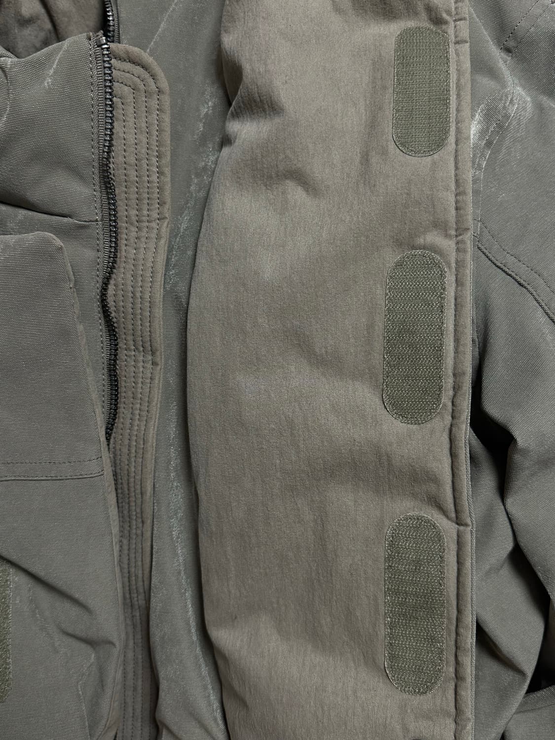 마뗑킴 레이어드 후디 봄버 다운 점퍼 상품이미지2