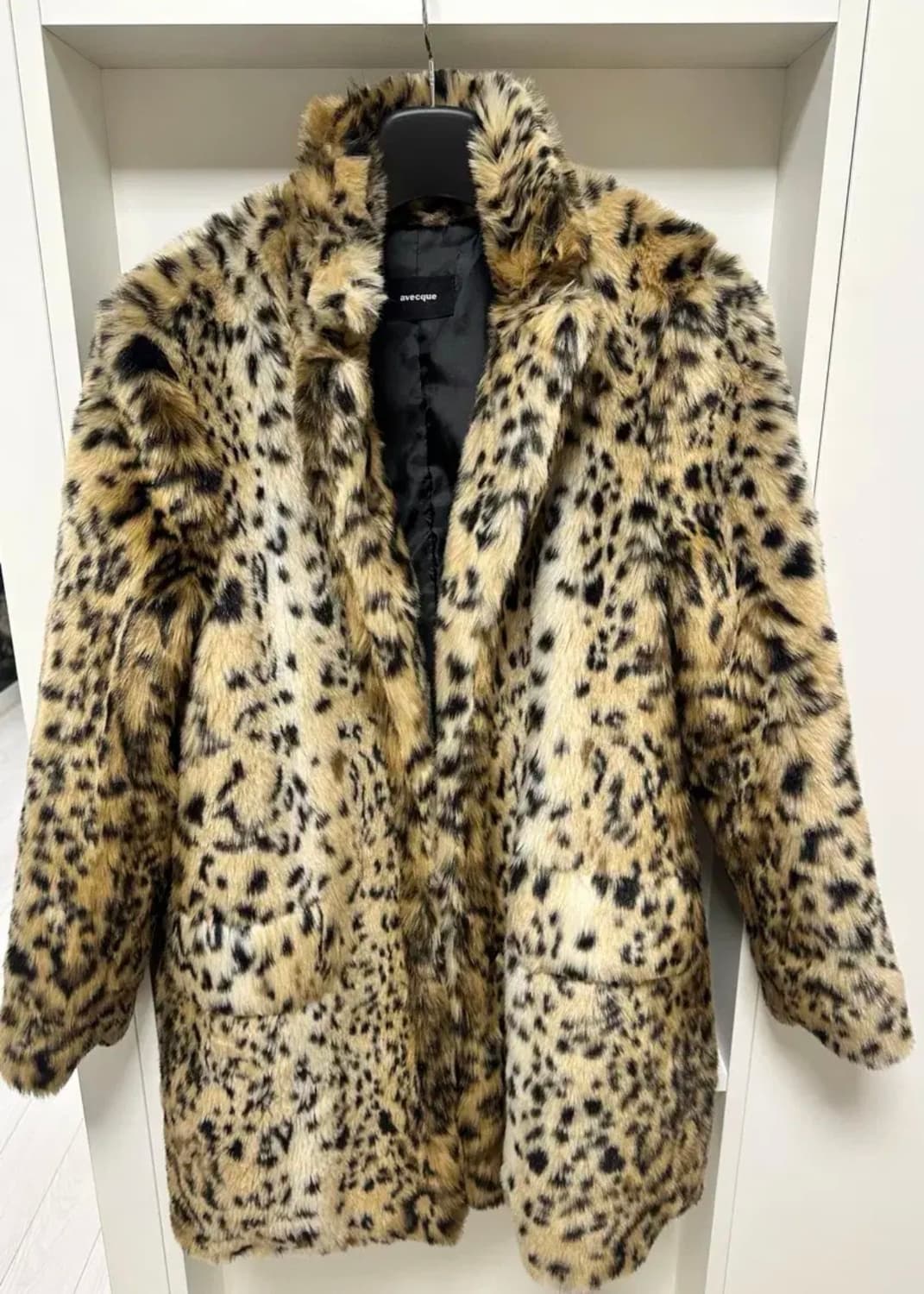 레오파드퍼코트 상품이미지1