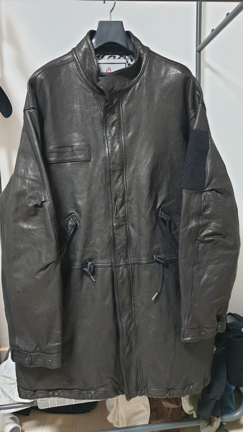 블랙아웃 가죽 피쉬테일 상품이미지2