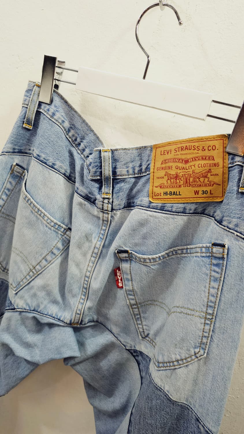 리바이스 프리미엄 절개 데님 팬츠 상품이미지5