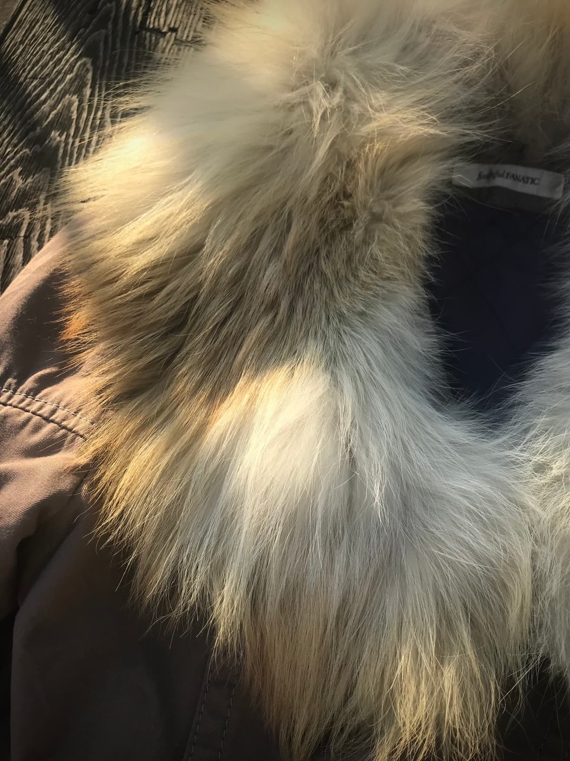 Faux Fur Collar Belted Jacket  상품이미지4