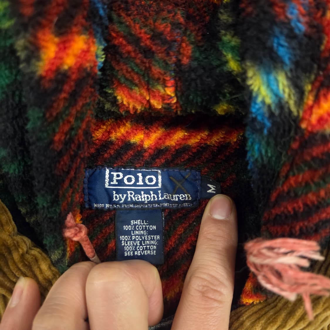 폴로 덩가리 데님 자켓 made in usa 상품이미지3