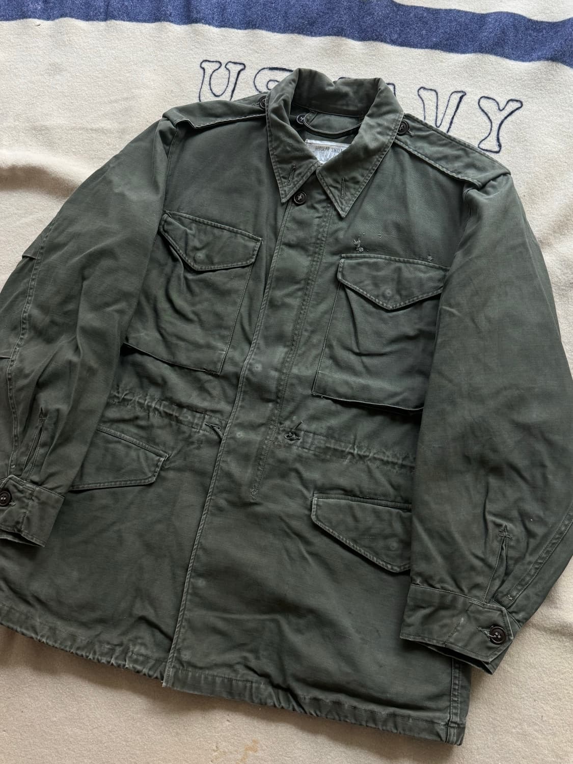 50s Korean War US Army m51 field jacket 상품이미지2