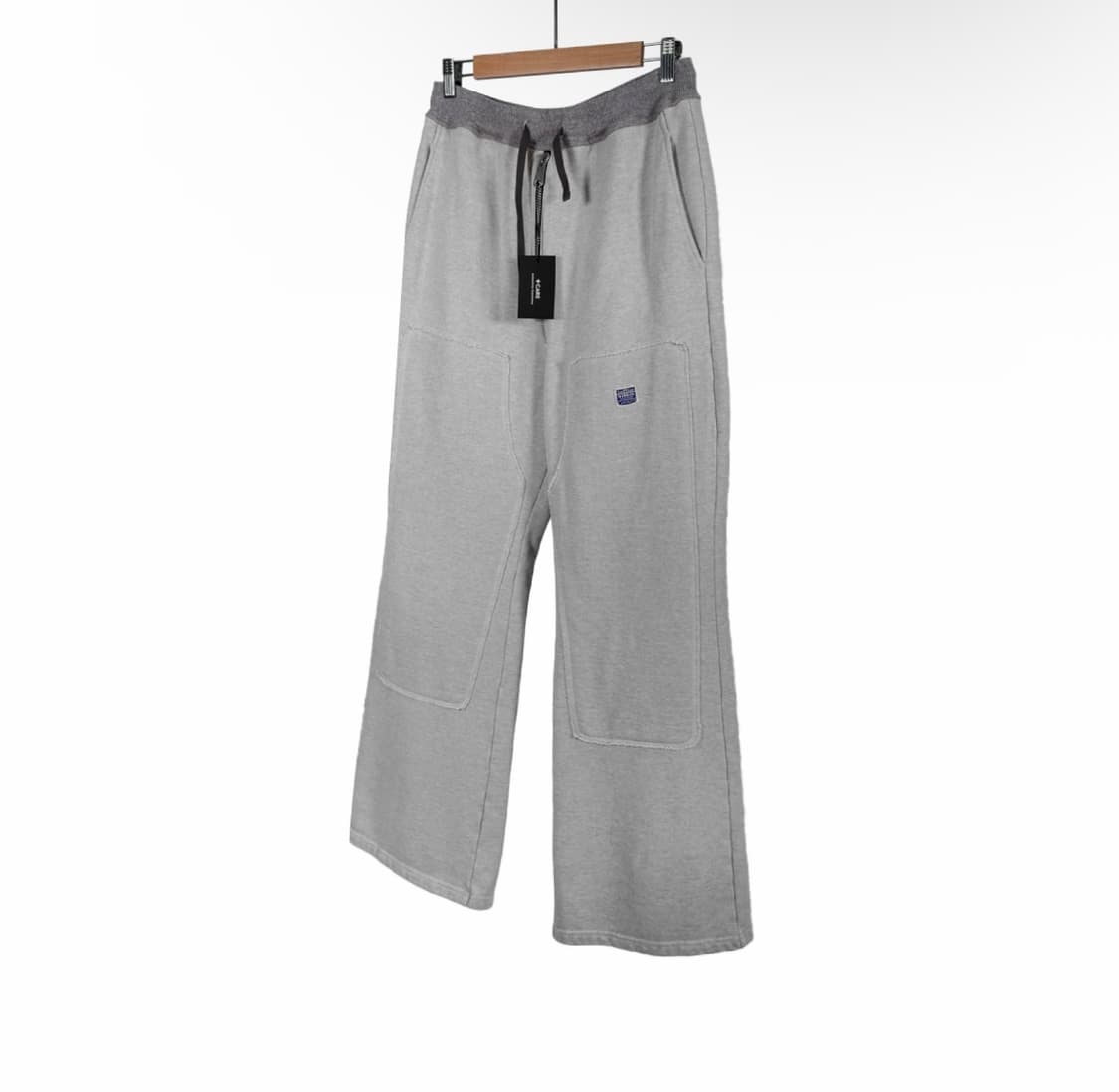 [4] 캐피탈 탑 플리스 지퍼 니 플레어 스웨트 트레이닝 팬츠 키나리 상품이미지2