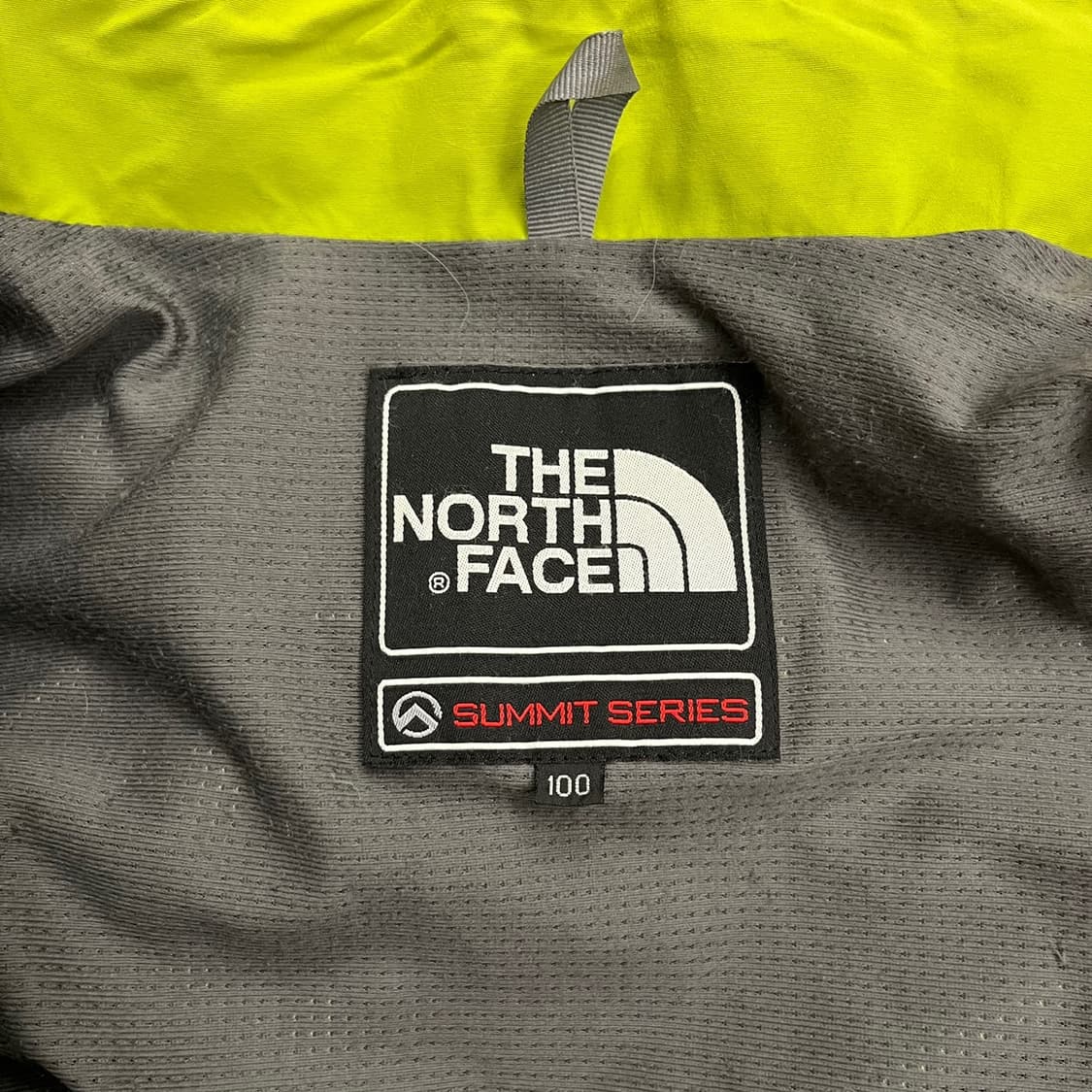 [정품/100] 노스페이스 바람막이 그린 네이비 자켓 b15 상품이미지5