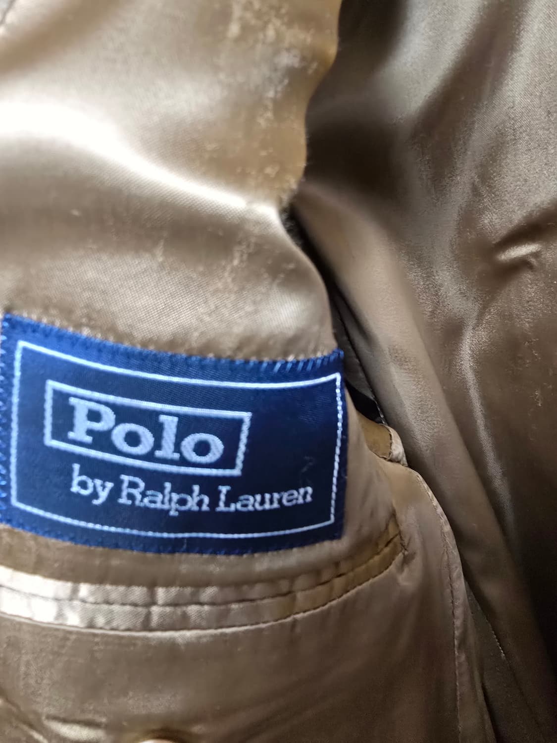 42R 폴로 카멜헤어 100프로 코트 상품이미지4