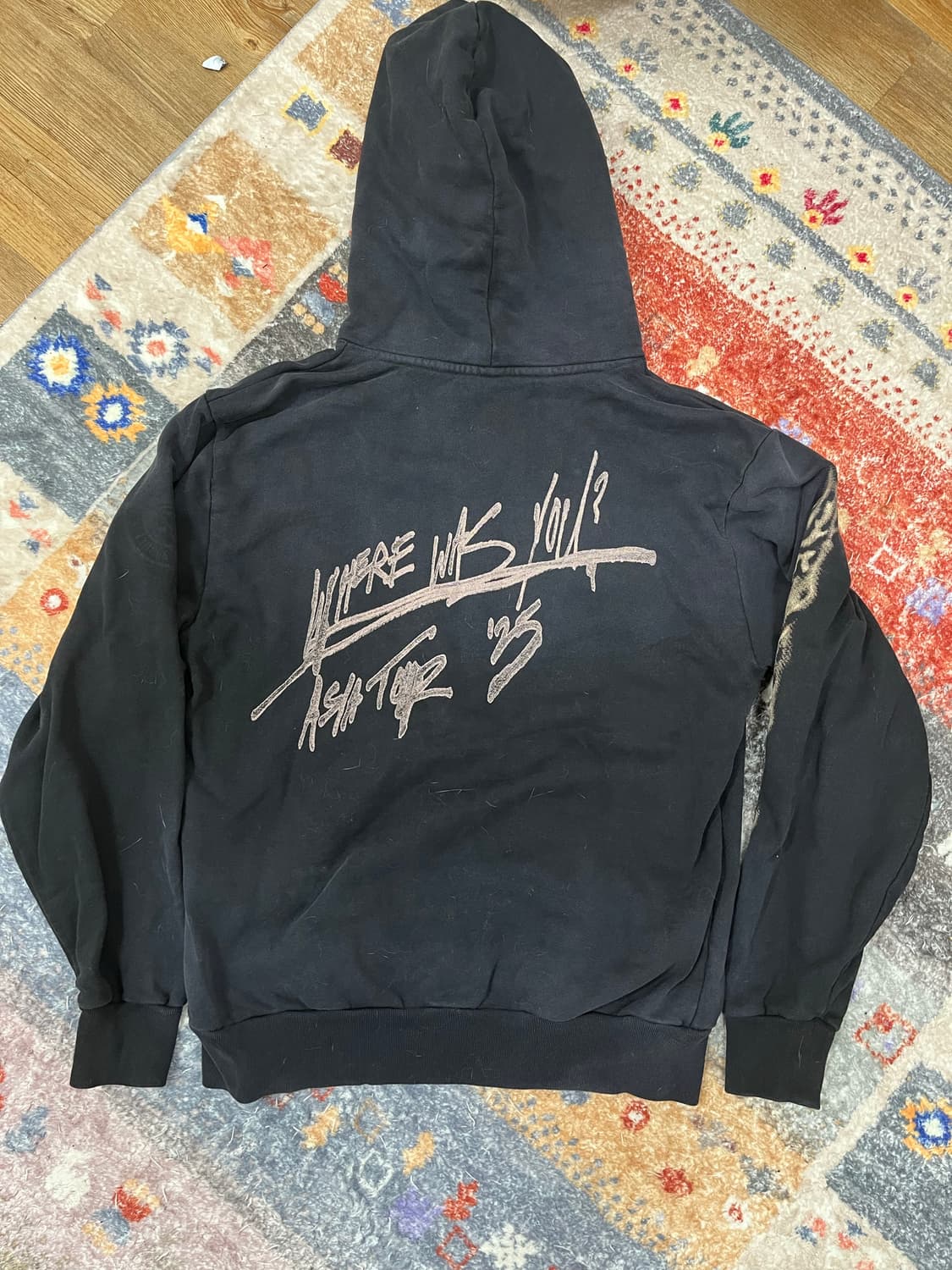 트레비스 스캇 머천 내한 md 후드티 M 상품이미지3