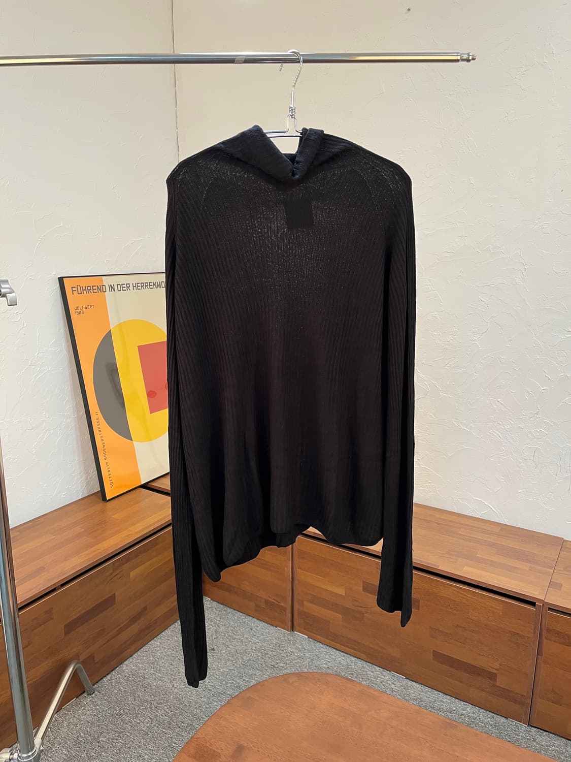 요지 야마모토 오버사이즈 터틀넥 스웨터 상품이미지5