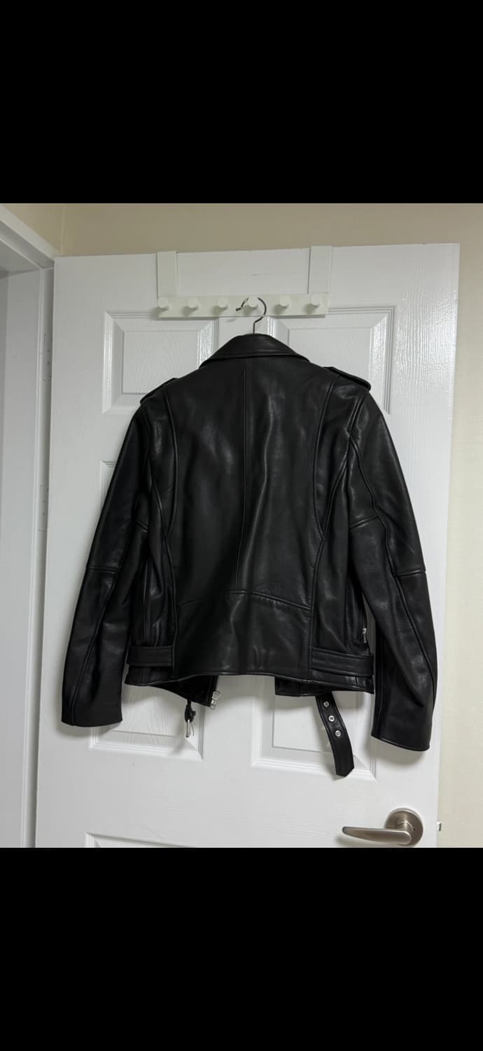 H&M 리얼소가죽 라이더자켓 M사이즈 (새상품) 상품이미지2