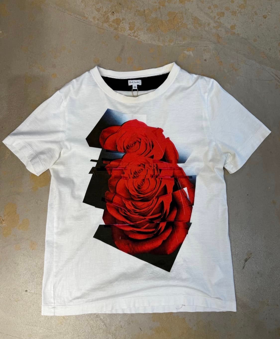 [Paul Smith] 빈티지 Rose Glitched 티셔츠 상품이미지8