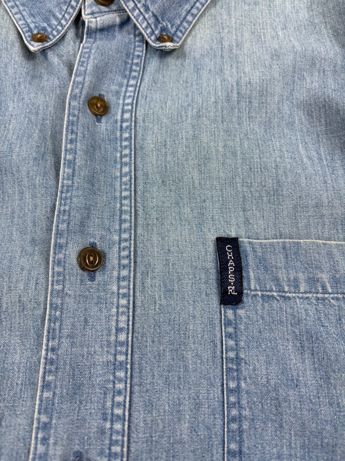 Chaps Ralph Lauren 90's Denim Shirt   상품이미지3