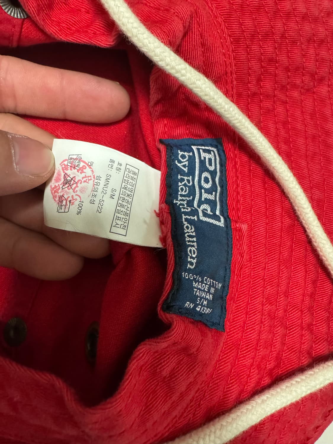 폴로 버킷햇 상품이미지3