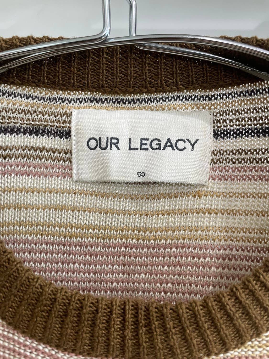 아워레가시 디스트레스드 스트라이프 린넨 상품이미지3