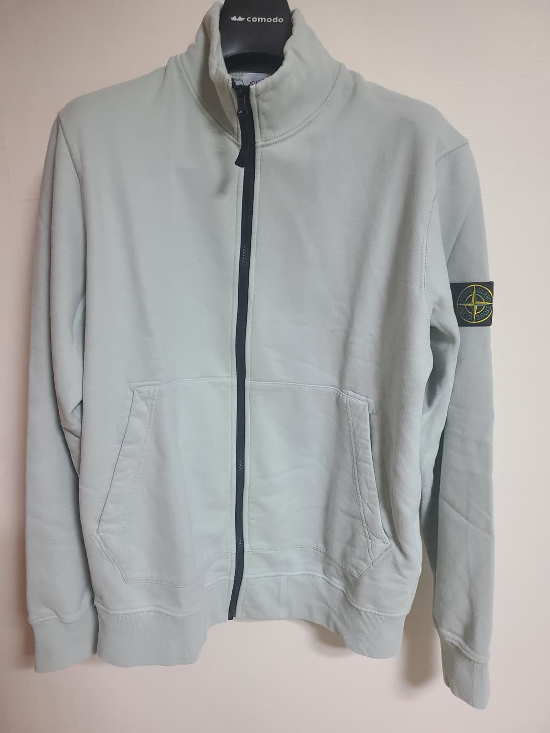 스톤아일랜드 가먼트다잉 풀집업 자켓 상품이미지1