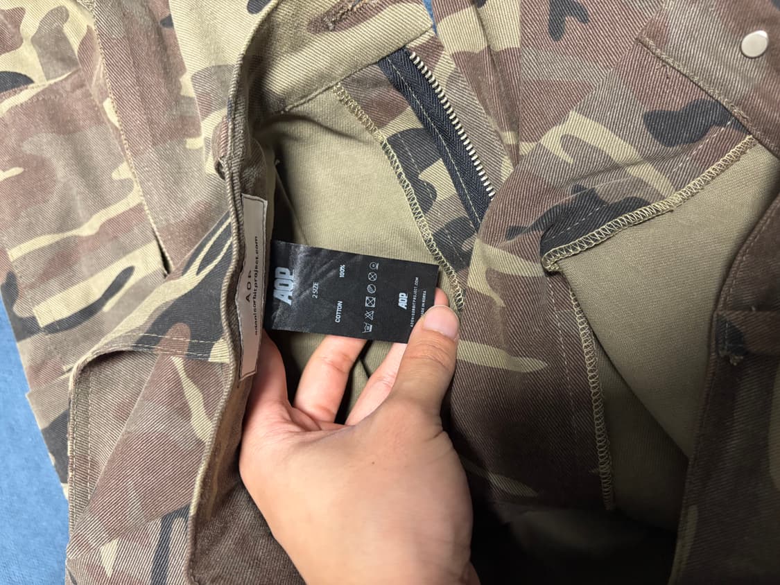 Aop 에이옵 플레어 카모팬츠 2사이즈 상품이미지2