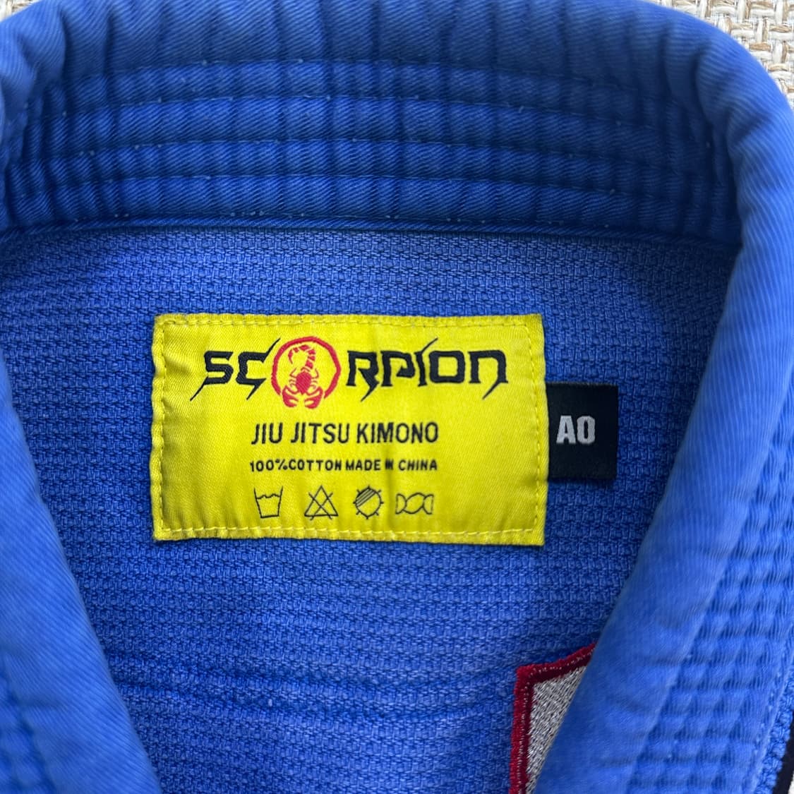 실측확인 스콜피온 주짓수 도복 0413D 상품이미지3