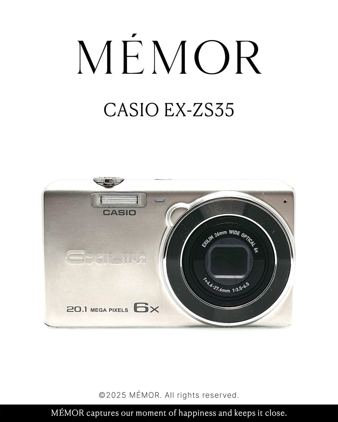 인물컷추천/소프트스킨기능✨CASIO EX-ZS35 카시오 디카 카메라 상품이미지1