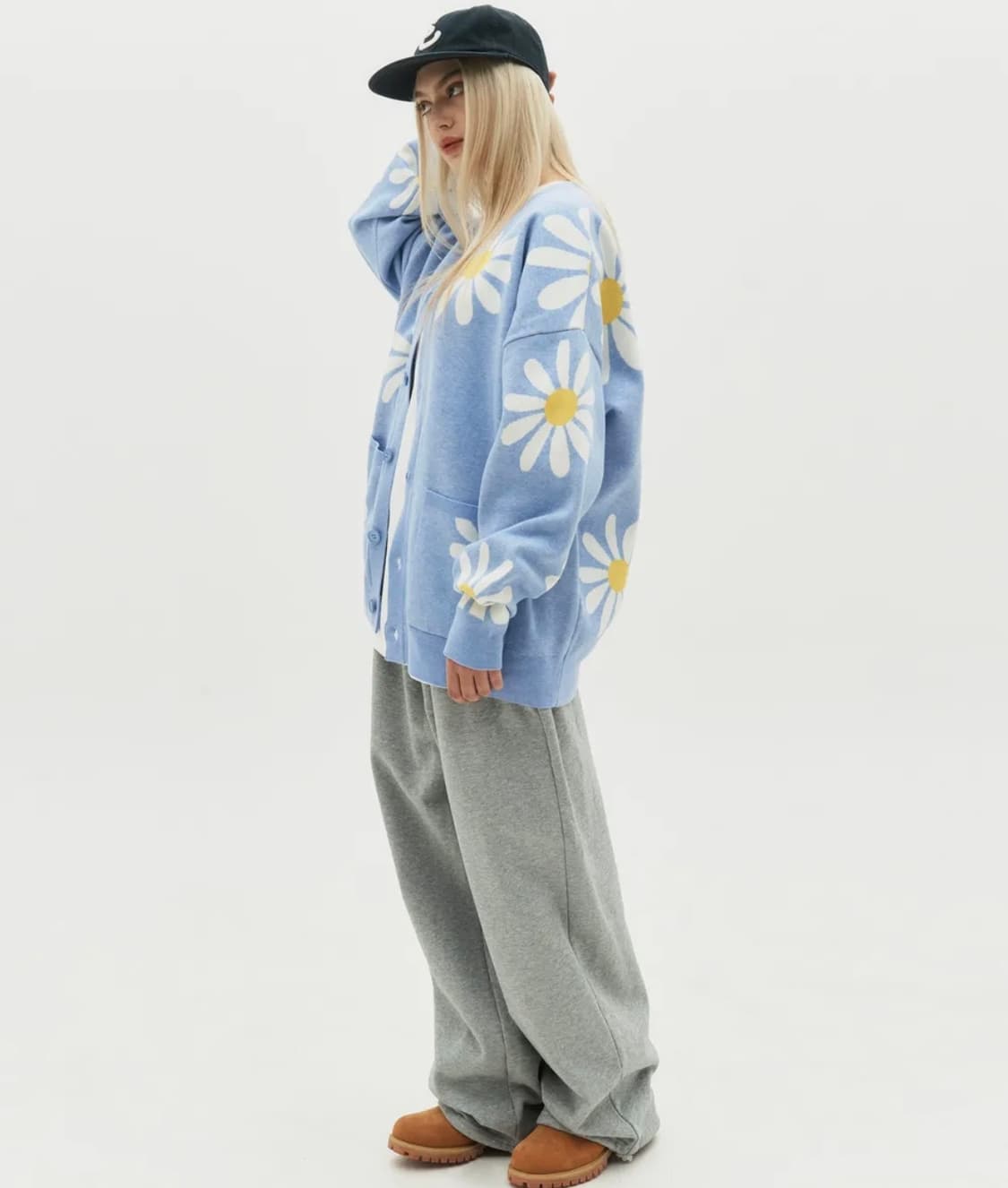 테이크이지 플라워 가디건 봄 가디건  상품이미지4