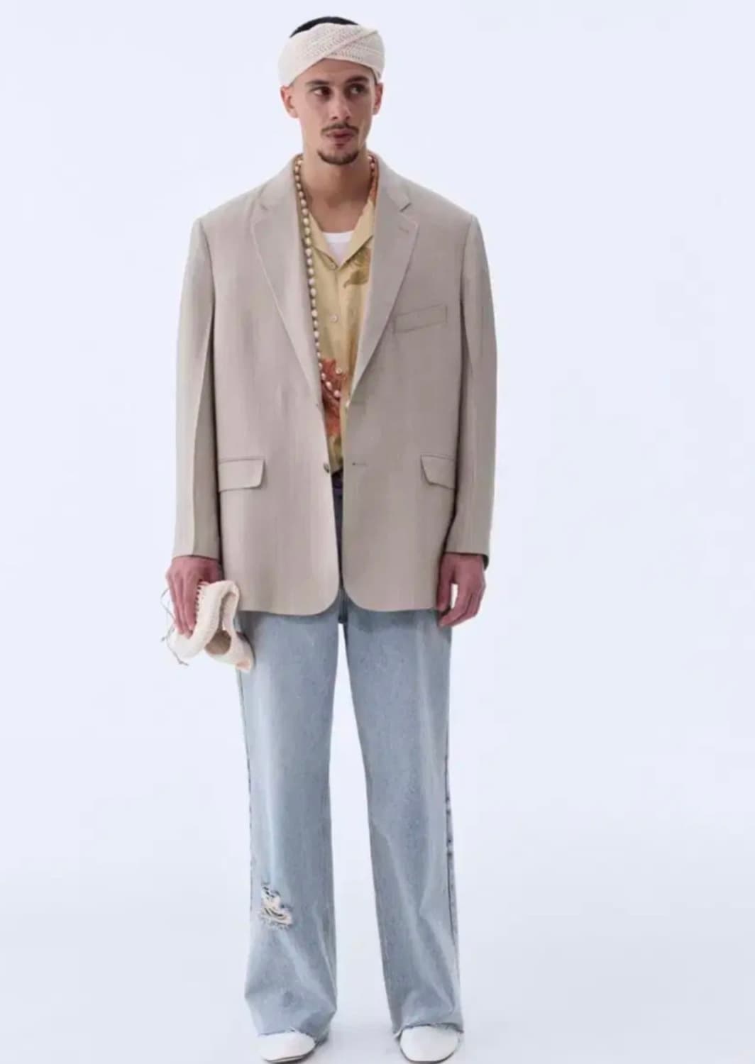 렉토 80s 비스코스 블레이저 자켓 판매 합니다. 상품이미지7