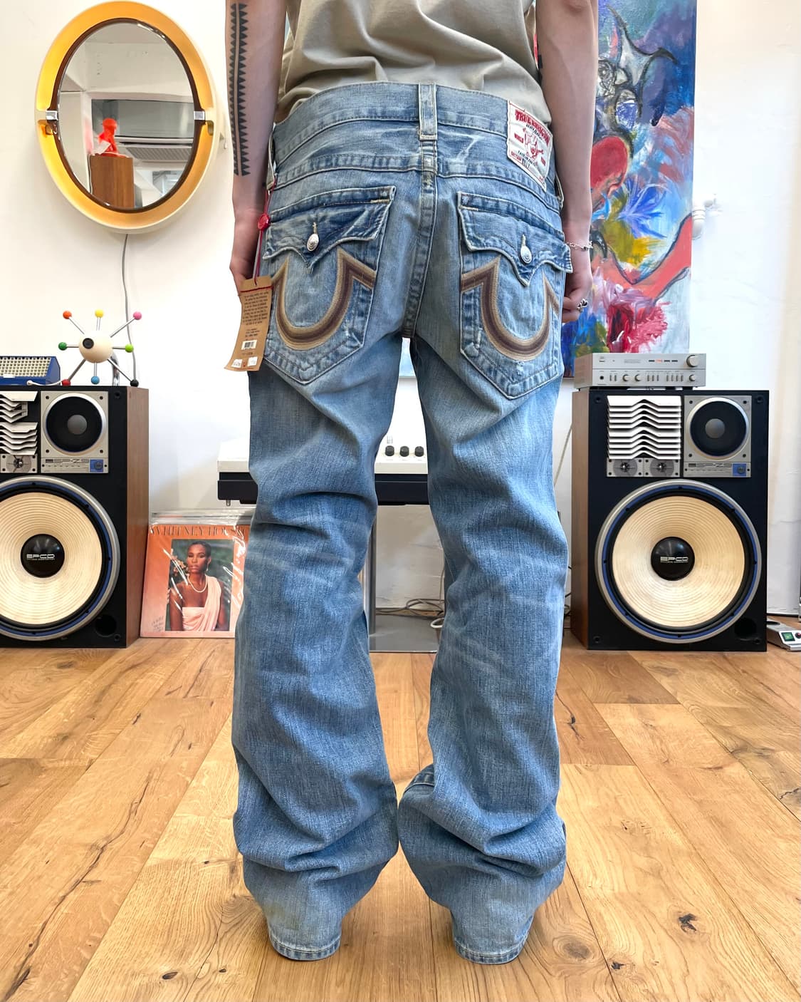 [34] 트루릴리전 부츠컷 데님 팬츠 상품이미지1