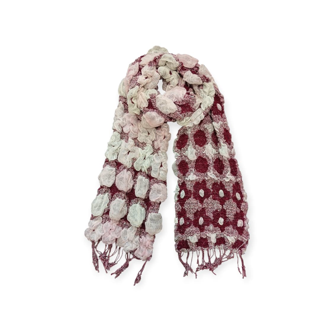 모리걸 폼폼 플라워 스카프  상품이미지1