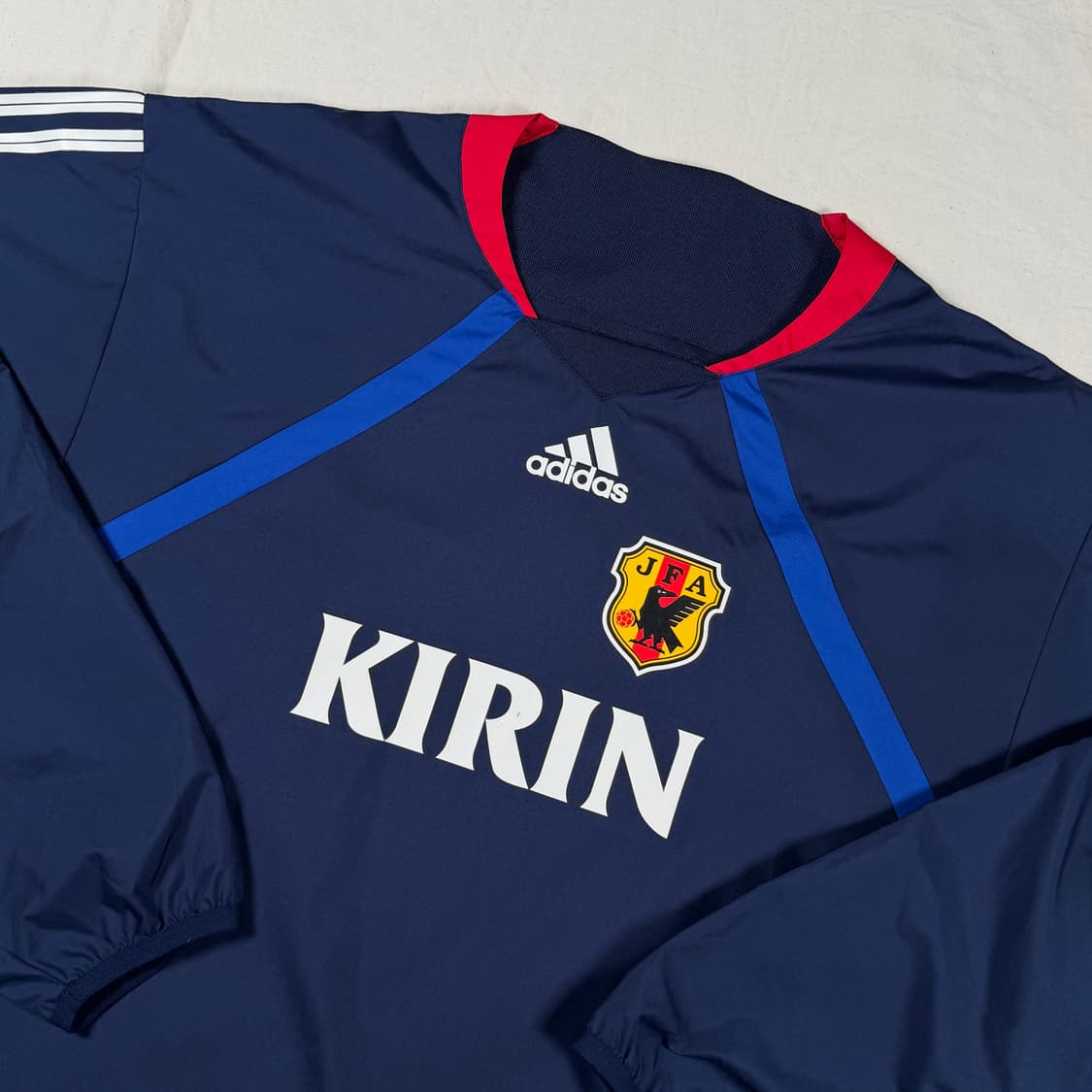 06 아디다스 일본 축구 국가대표 웜업 바람막이 유니폼 선수용 어센틱 상품이미지2
