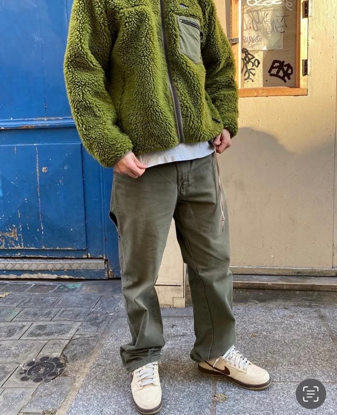 00s Patagonia Deep Pile green 상품이미지2
