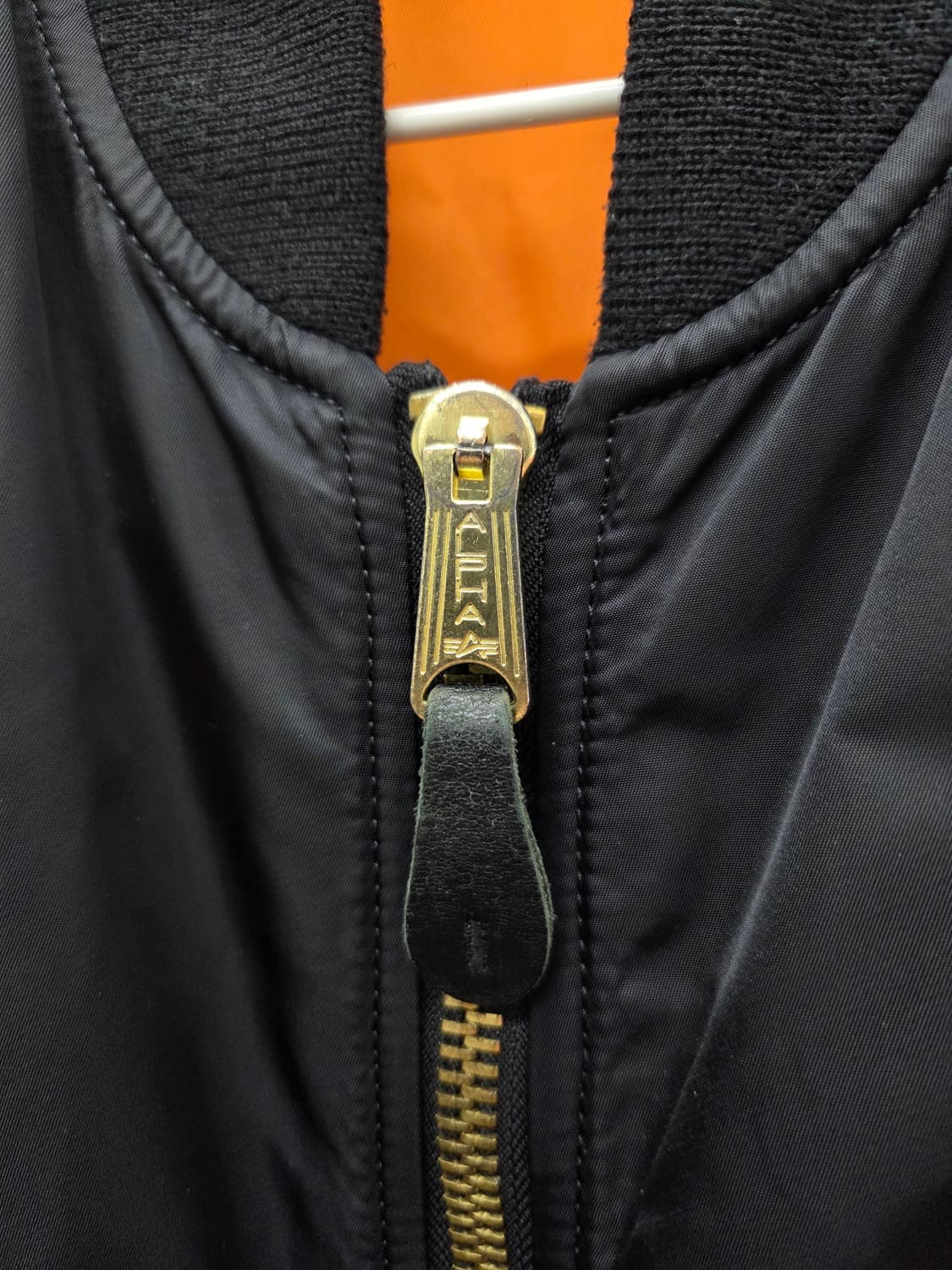 알파인더스트리 MA-1 항공 블루종 점퍼 상품이미지4