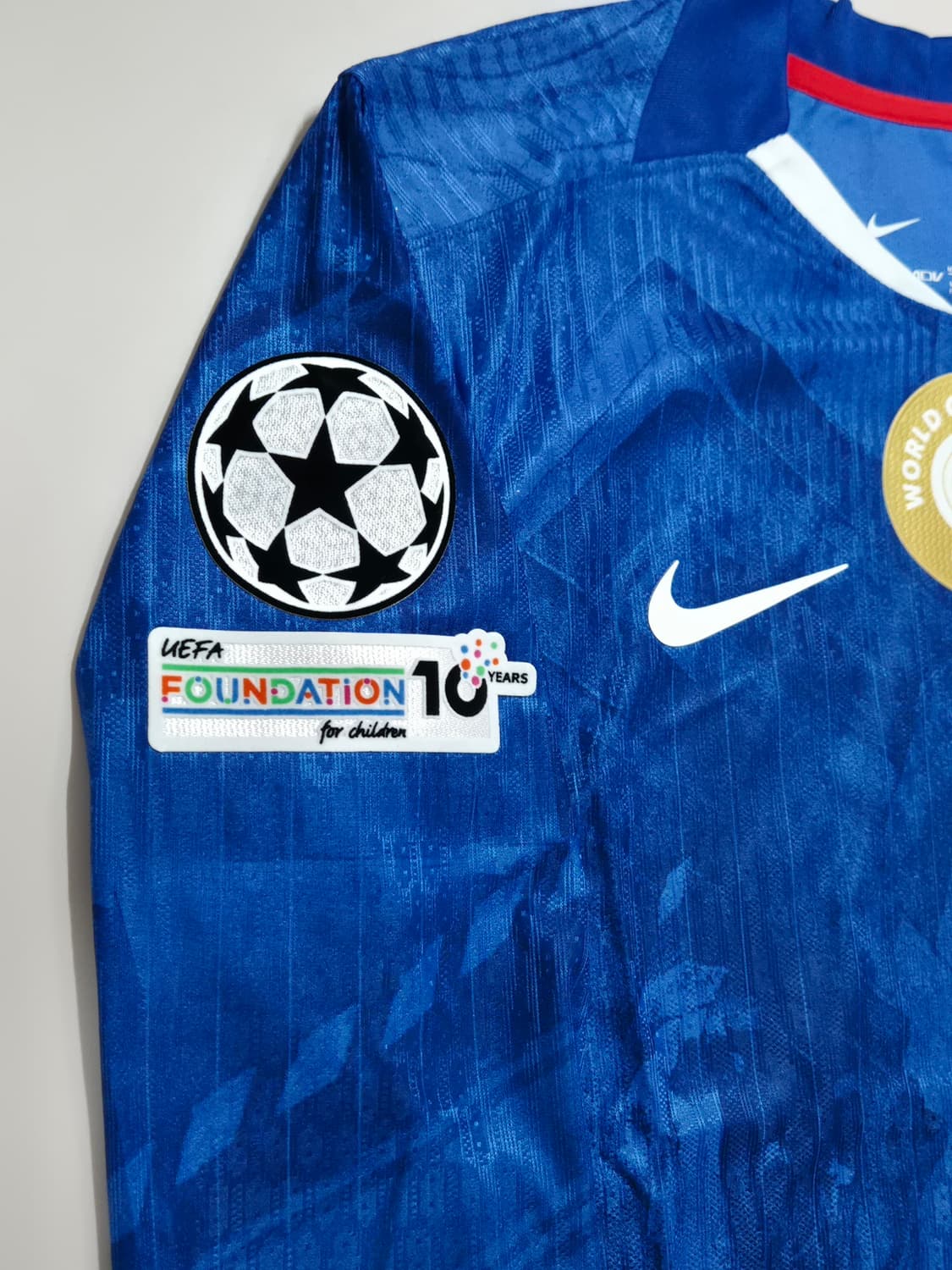 25-26시즌 첼시 홈 이스테방 챔스패치 긴팔 유니폼 M사이즈 상품이미지4