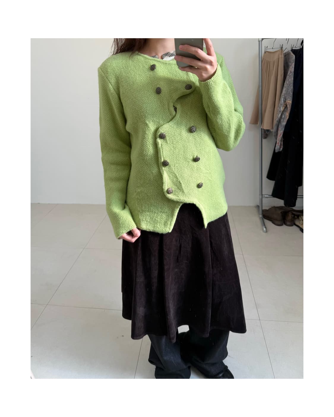 빈티지 니트 가디건 상품이미지2