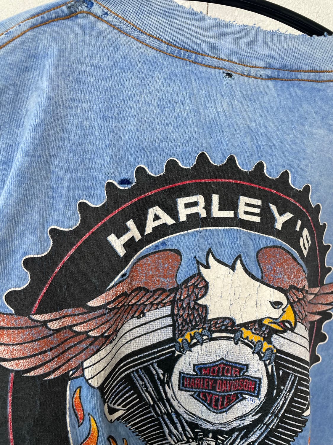 90s harley davidson grunge long sleeve 상품이미지9
