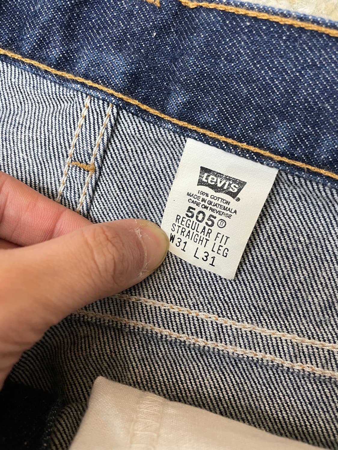 [31x31] 00s 리바이스 505 Levis 레귤러 스트레이트 청바지 상품이미지2