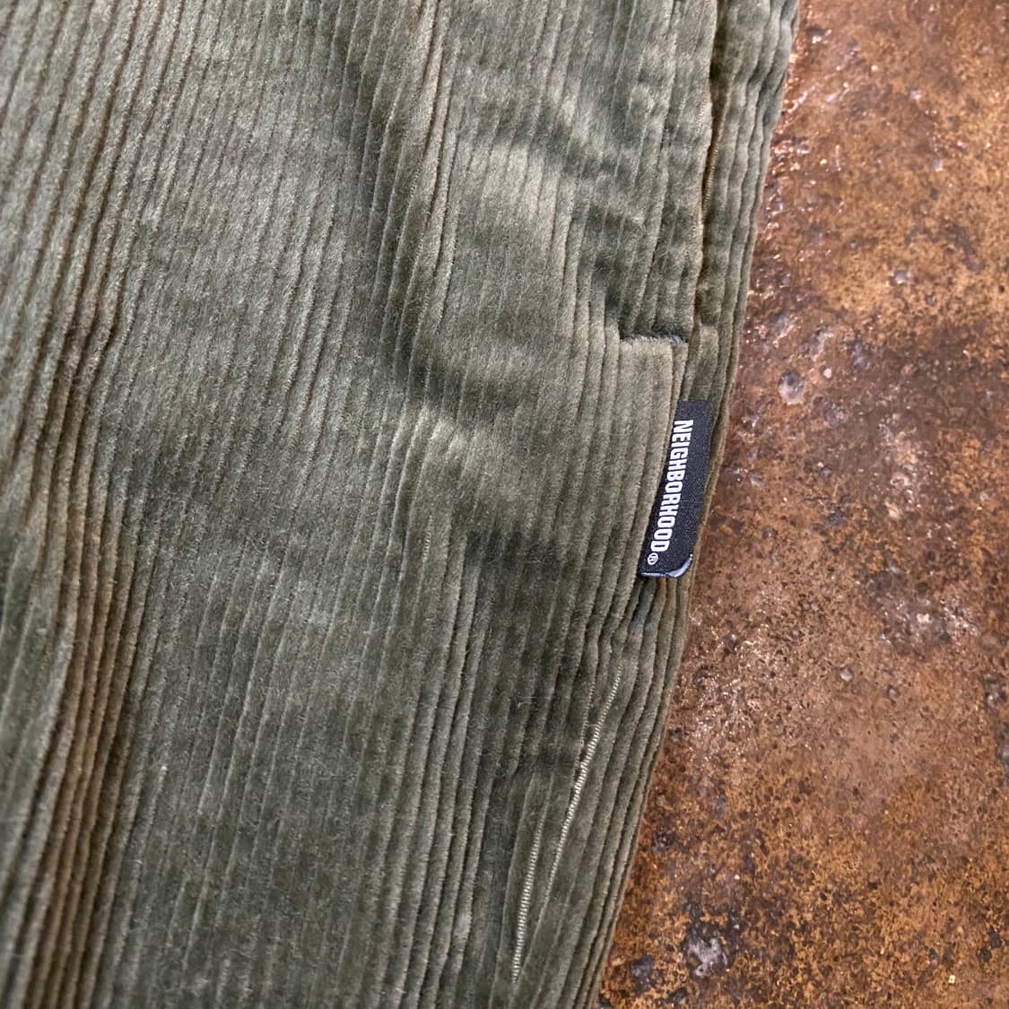 (M) Neighborhood 네이버후드 올리브 코듀로이 팬츠 상품이미지4