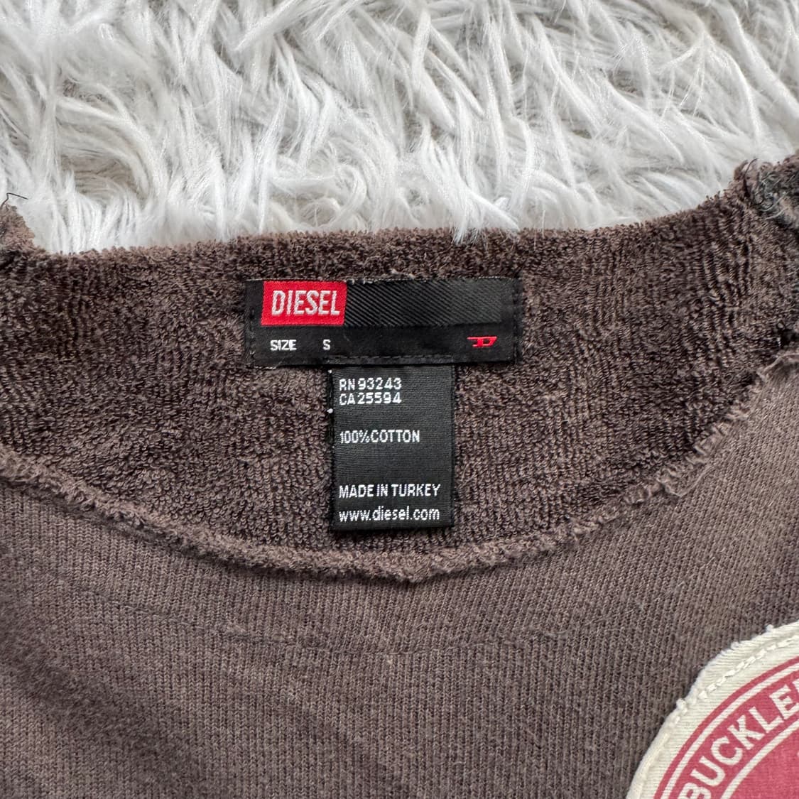 DIESEL 일본빈티지 롱슬리브 디젤 빈티지긴팔 디젤롱슬리브 m 90 상품이미지4