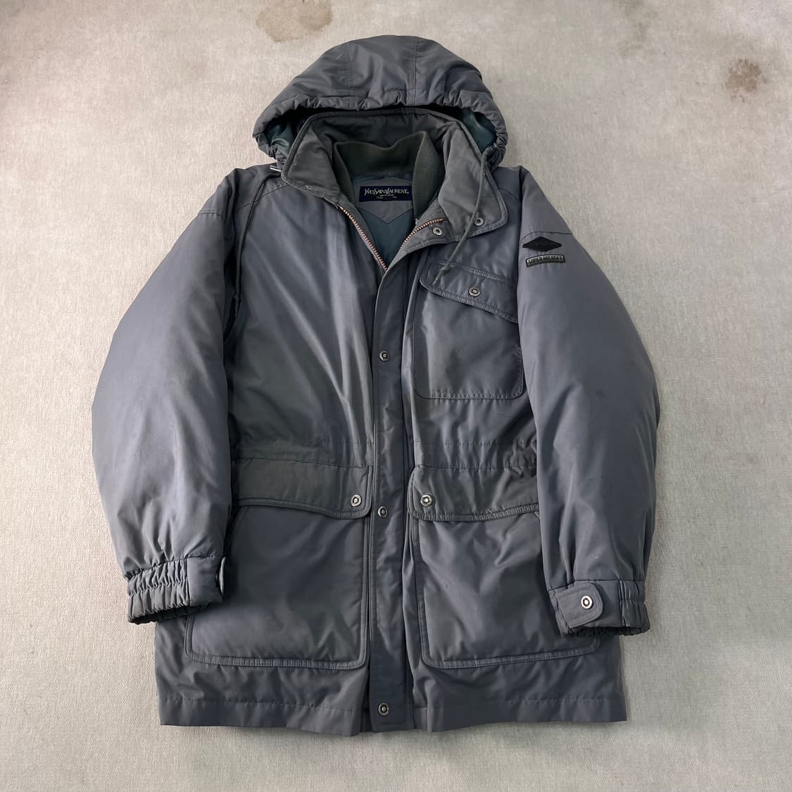 100 입생로랑 90s 구스다운 패딩 자켓 상품이미지1