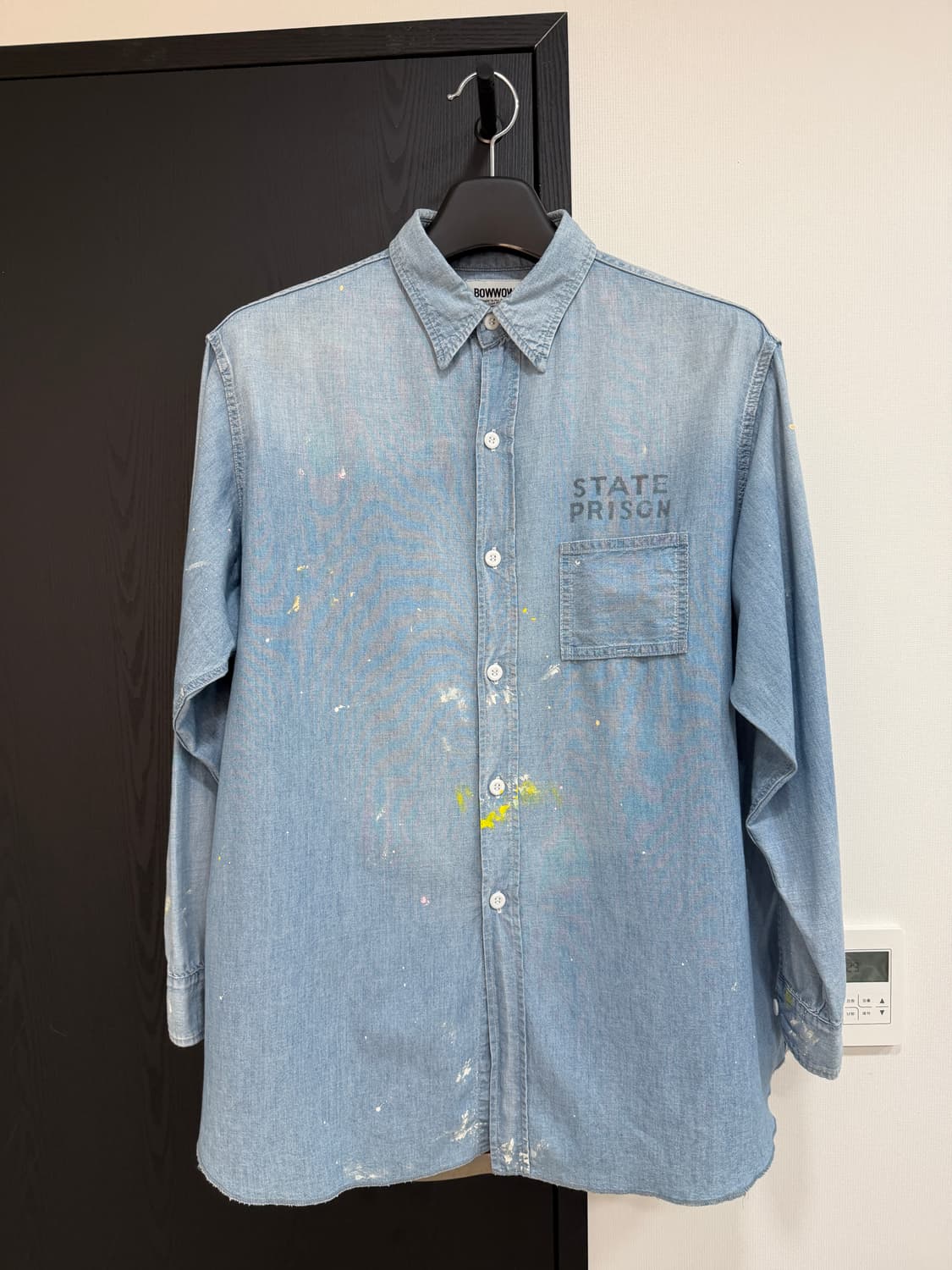 BOWWOW State Prison Chambray Shirt M 상품이미지1