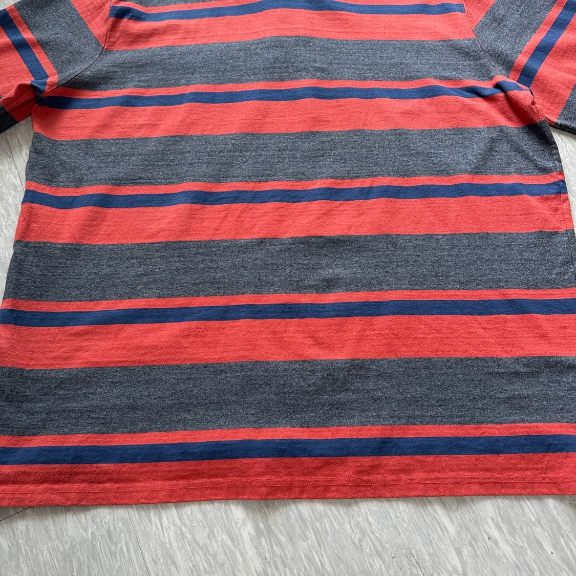 L.L.Bean 엘엘빈 스트라이프 럭비셔츠 XL  상품이미지10