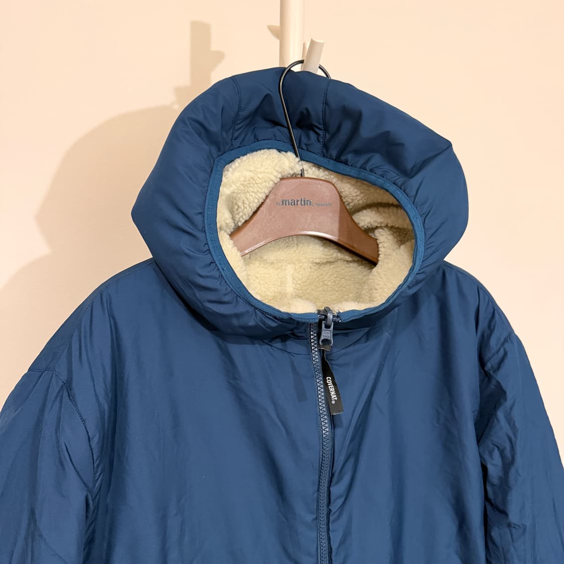 커버낫 리버시블 플리스 후드집업 상품이미지2