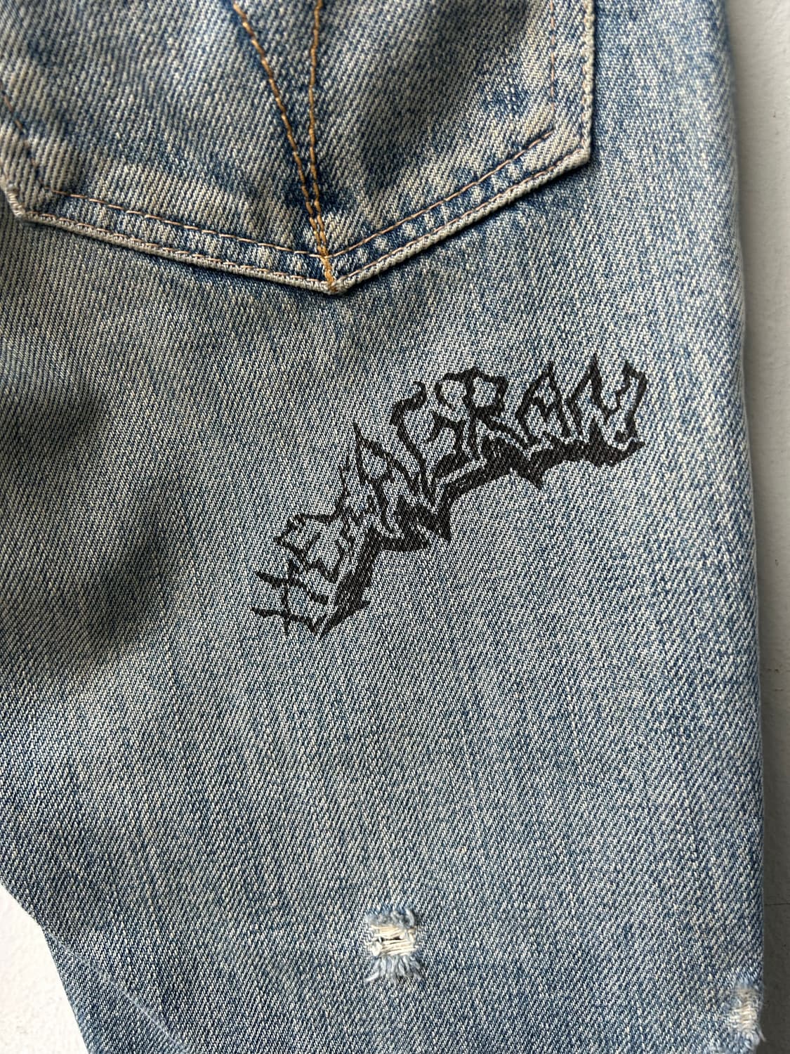 Hysteric Glamour Metal Warrior jean 상품이미지5