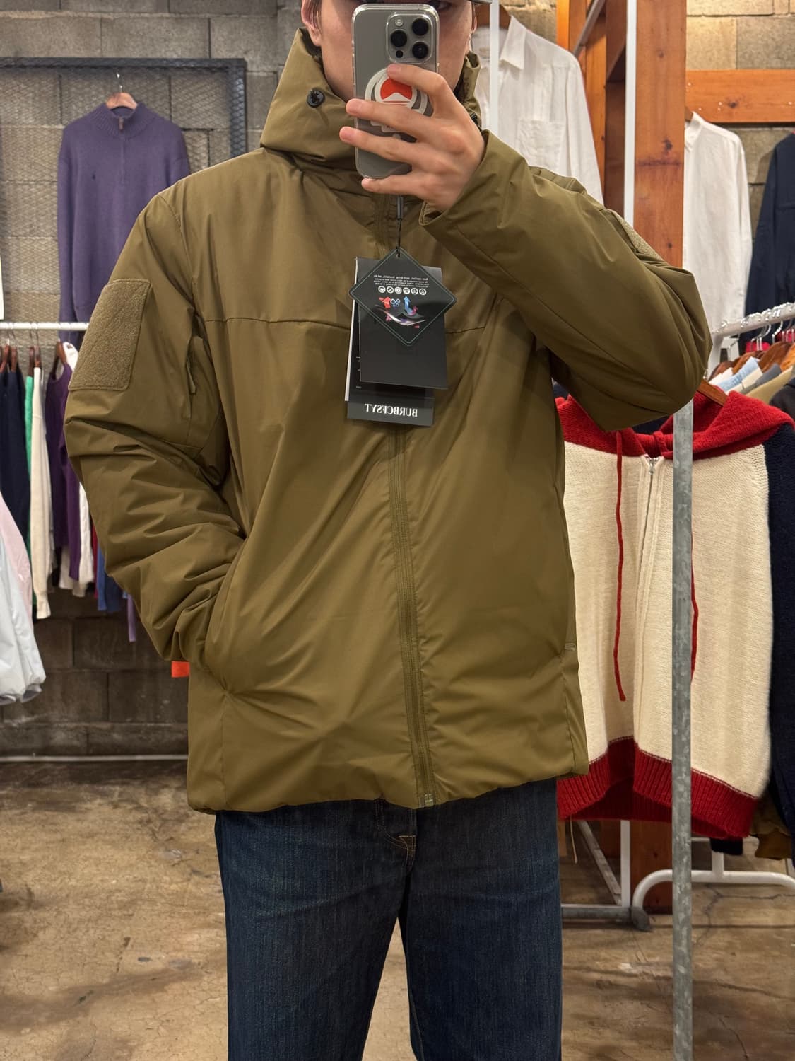 (새상품) 밀리터리 레벨 파카 상품이미지10