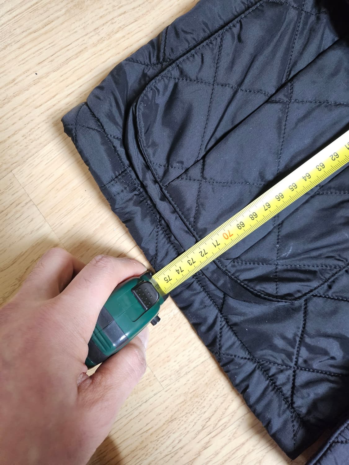 [L사이즈] 바버 아리엘 퀄팅 자켓 블랙 상품이미지2