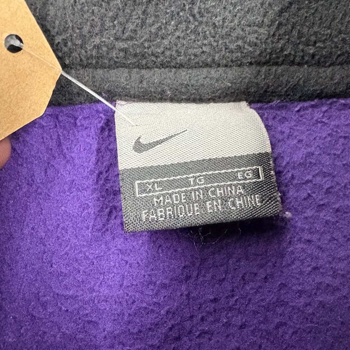 (105)올드나이키퍼플플리스 상품이미지4