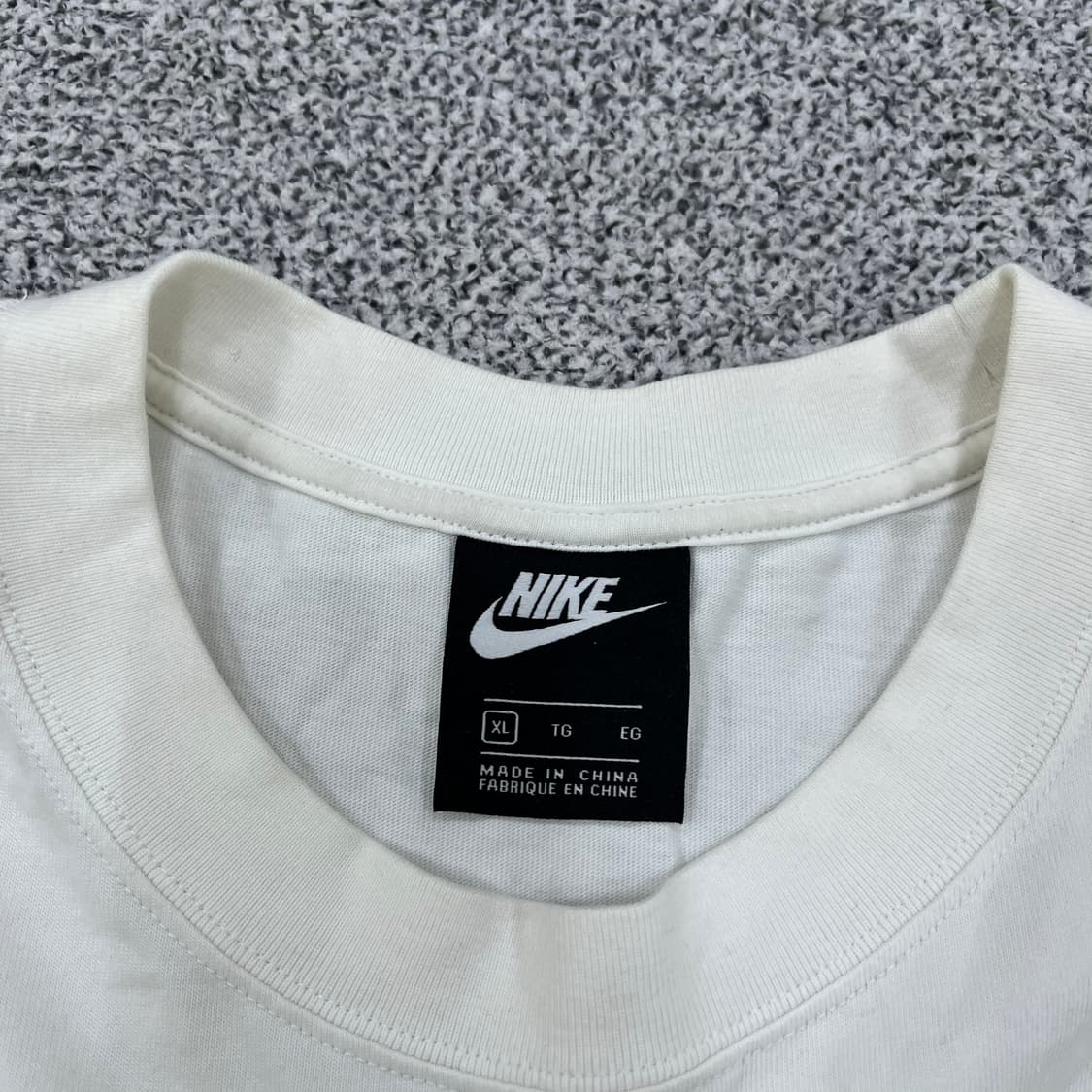 XL 나이키 여성 더블 스우시 반팔티 0410M 상품이미지2